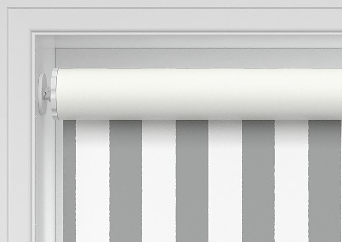 Dartmouth Stripe (Blackout), Pier Grey - Twist&Fit Roller Blind - Image 9